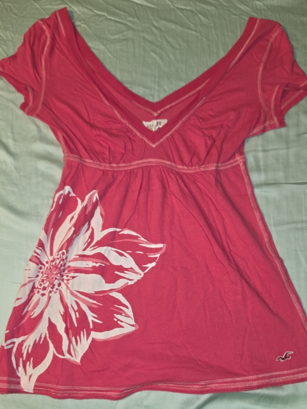Vintage Y2K Hollister Babydoll Top